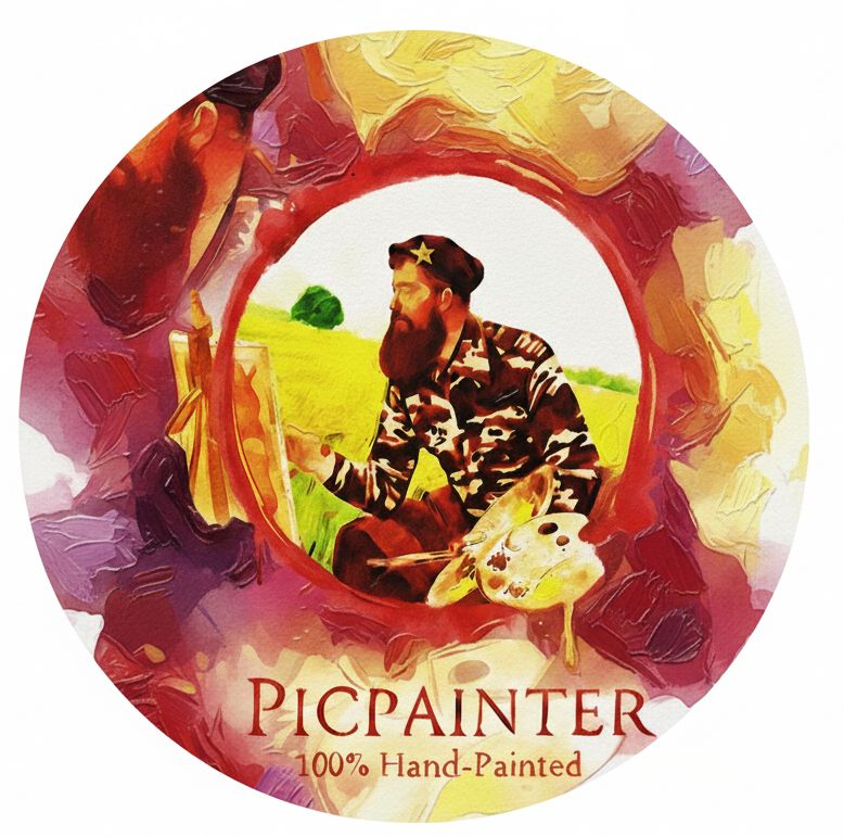 Costum Portrait Artist Logo