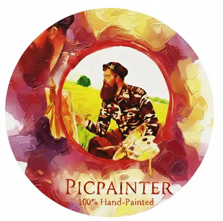 Costum Portrait Artist Logo